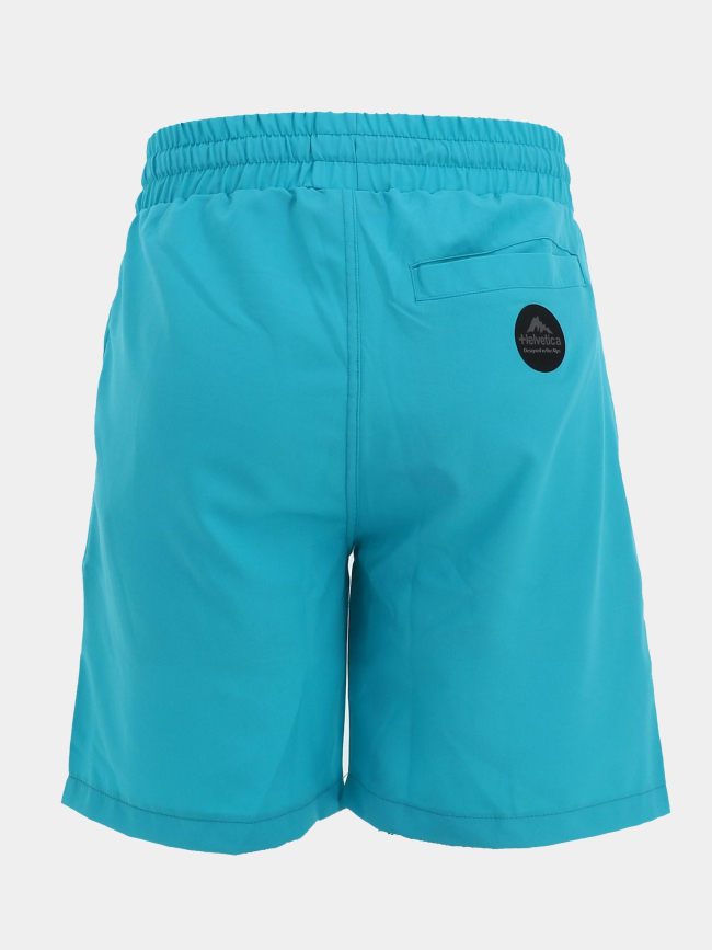 Short yucatan bleu turquoise homme - Helvetica