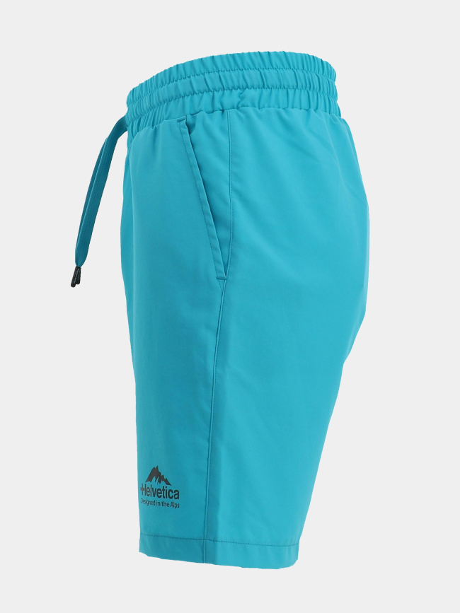 Short yucatan bleu turquoise homme - Helvetica