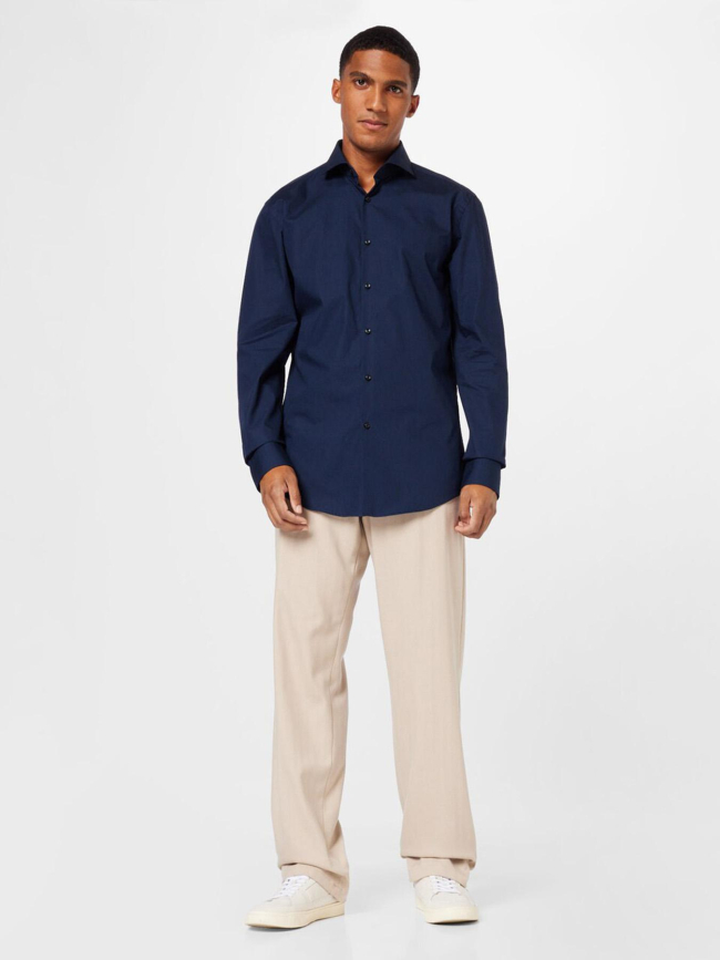 Chemise kason bleu marine homme - Hugo