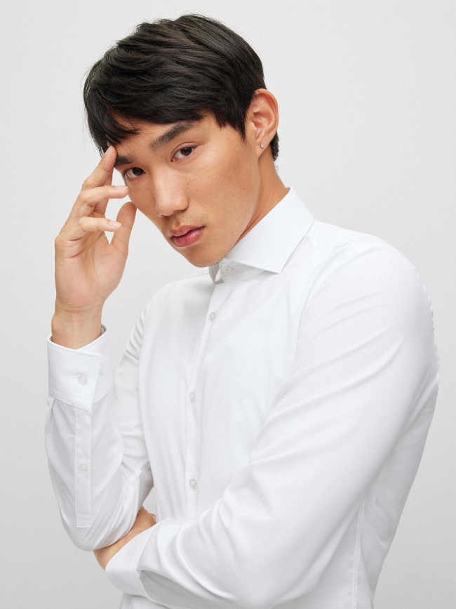 Chemise kason blanc homme - Hugo