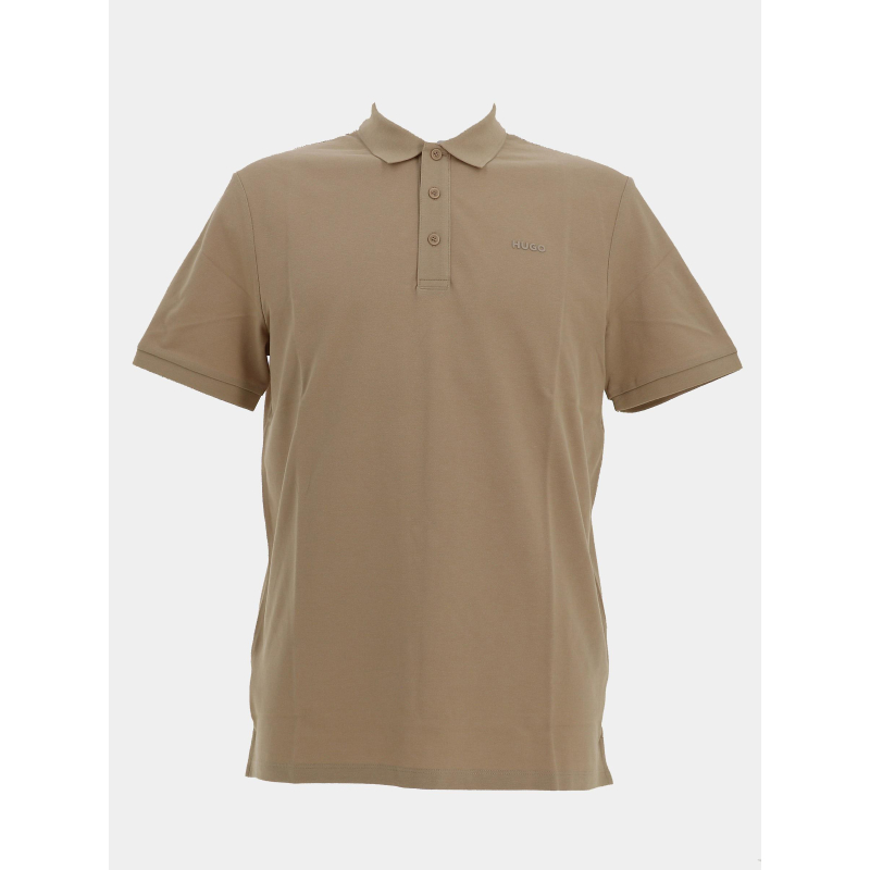 Polo donos medium beige homme - Hugo