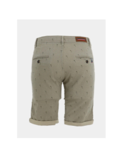 Bermuda chino vadim beige homme - La Maison Blaggio