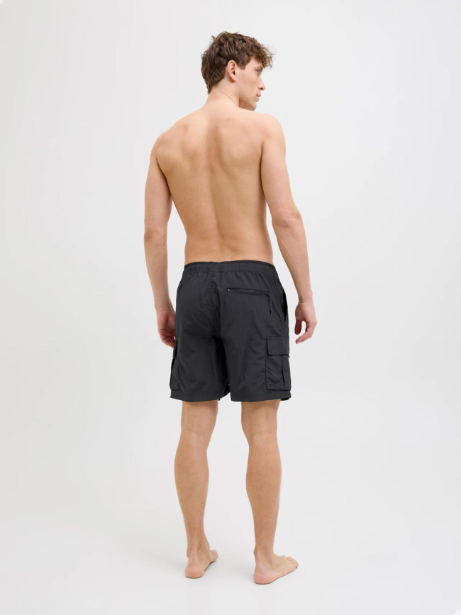Short de bain cargo naxos noir homme - Jack & Jones