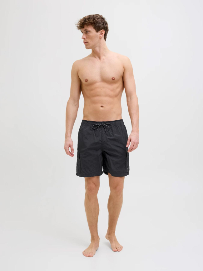 Short de bain cargo naxos noir homme - Jack & Jones