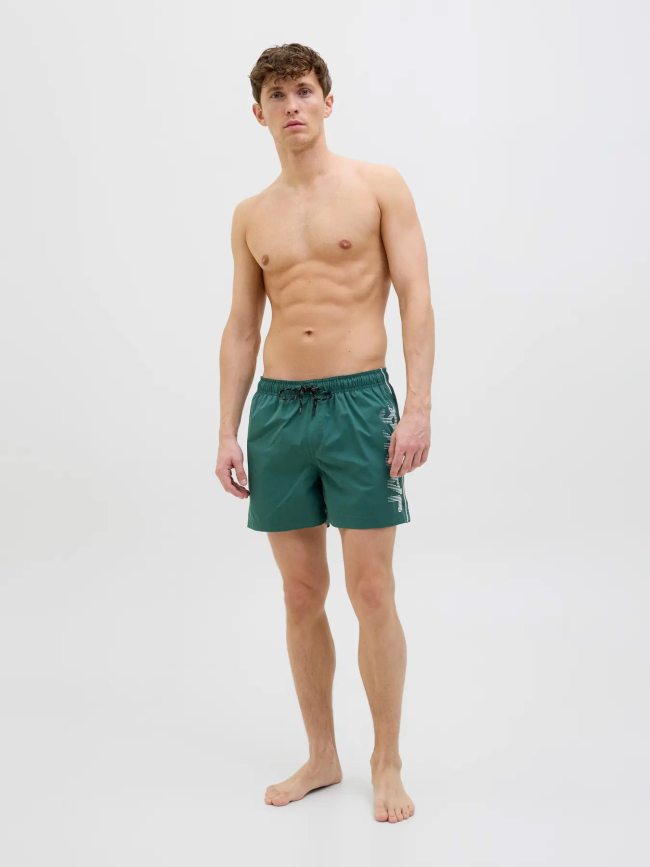 Short de bain maui swim vert homme - Jack & Jones