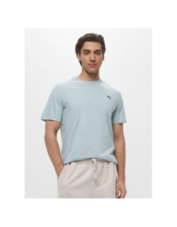 T-shirt essential color petit logo bleu homme - Puma