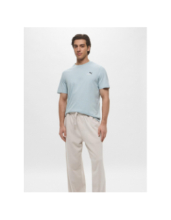 T-shirt essential color petit logo bleu homme - Puma