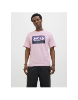 T-shirt logan summer print rose homme - Jack & Jones