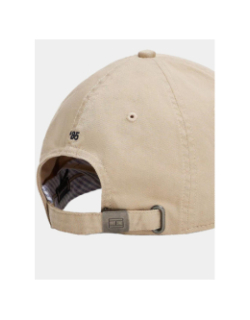 Casquette logo drapeau brodé beige homme - Tommy Hilfiger