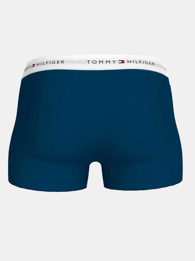 3 boxers stretch bleu rouge vert homme - Tommy Hilfiger