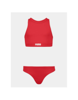 Maillot de bain 2 piece racerback rose fille - Puma