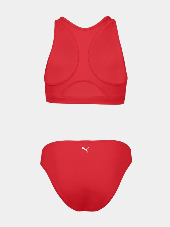Maillot de bain 2 piece racerback rose fille - Puma