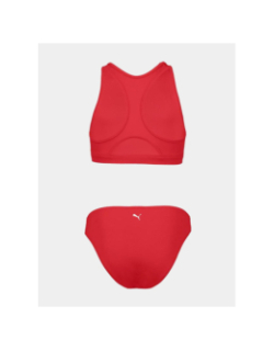 Maillot de bain 2 piece racerback rose fille - Puma
