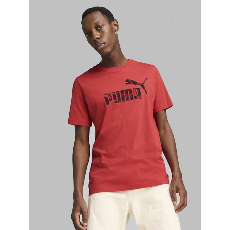T-shirt graphics no.1 logo rouge homme - Puma