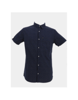 Chemise imprimée cajalcha bleu marine homme - Tbs