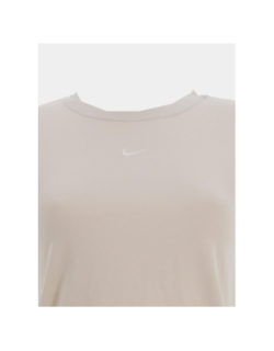 T-shirt à manches courtes chill knited beige femme - Nike