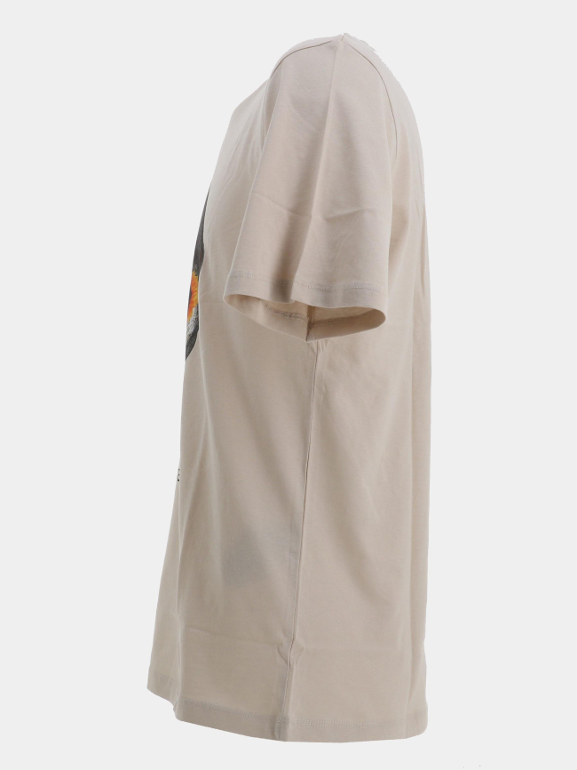 T-shirt summer skull beige homme - Jack & Jones