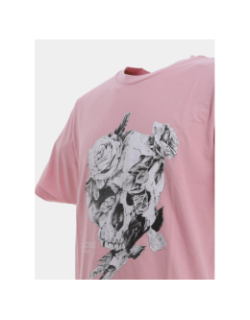 T-shirt summer skull rose homme - Jack & Jones
