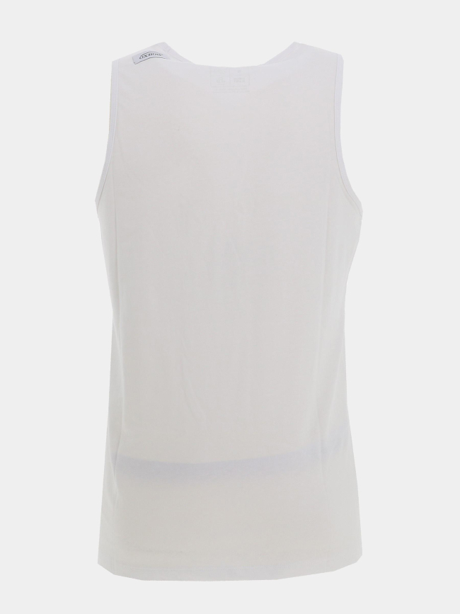 Débardeur uni logo brodé tarcel blanc homme - Oxbow