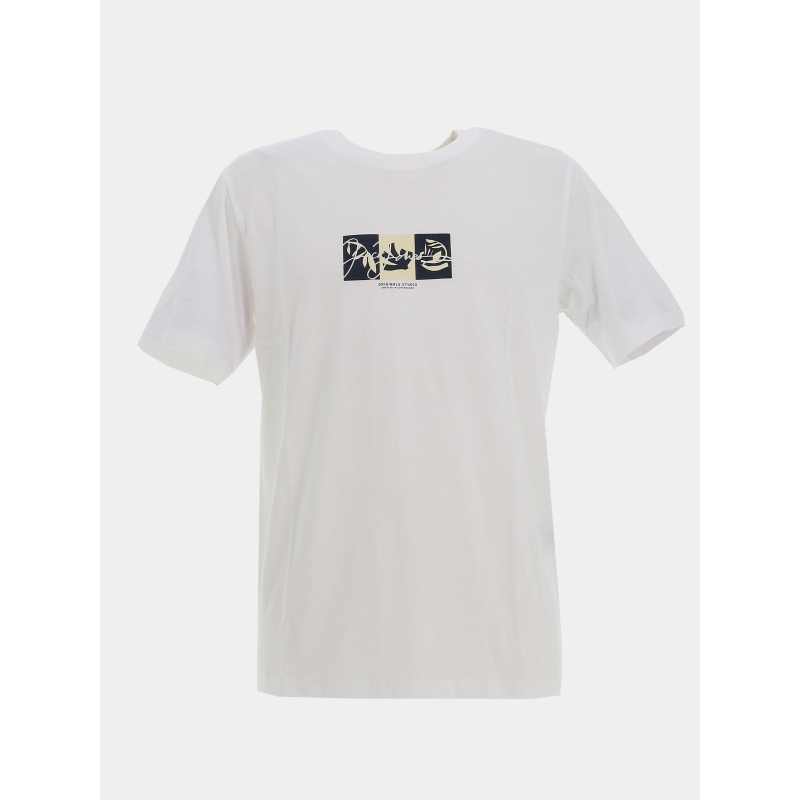 T-shirt canggu blanc homme - Jack & Jones