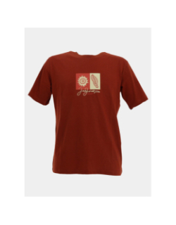 T-shirt canggu orange homme - Jack & Jones