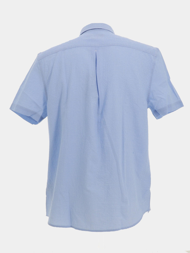 Chemise seersucker bleu homme - Guess