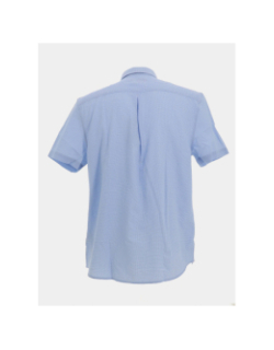 Chemise seersucker bleu homme - Guess