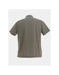 Chemise wimbley dobby kaki homme - Guess