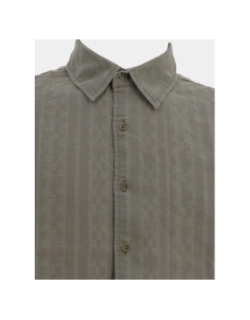 Chemise wimbley dobby kaki homme - Guess