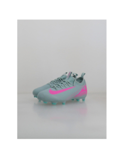 Chaussures de football zoom vapor 16 fg/mg bleu enfant - Nike