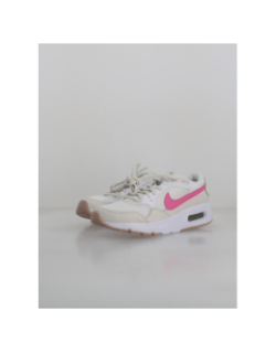 Air max baskets sc gs blanc beige rose enfant - Nike