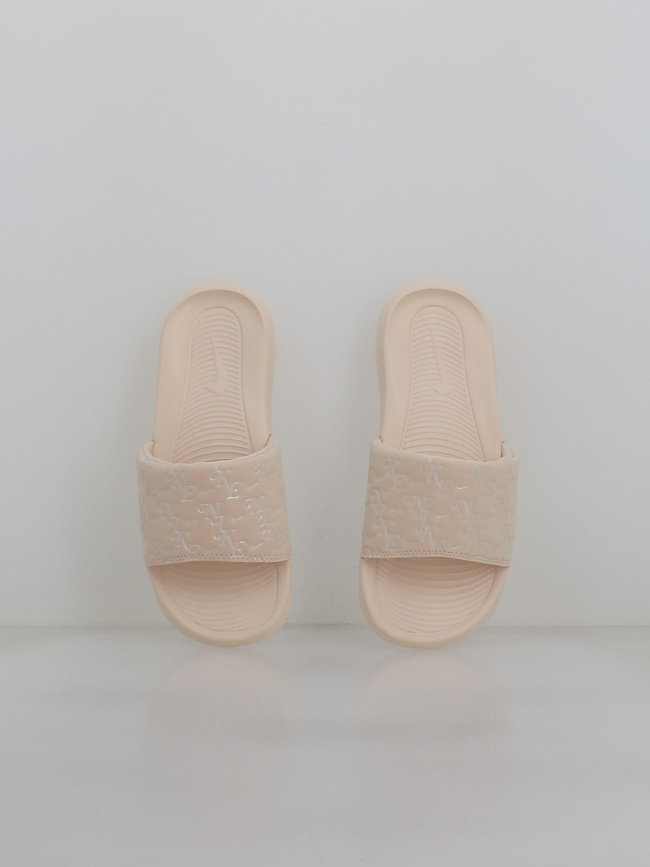 Claquettes victori one slide print rose pâle femme - Nike