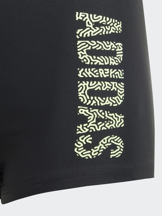 Maillot de bain boxer logo noir garçon - Adidas
