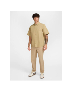 Pantalon tissé fuselé club beige homme - Nike