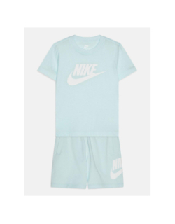 Ensemble t-shirt et short club bleu ciel enfant - Nike
