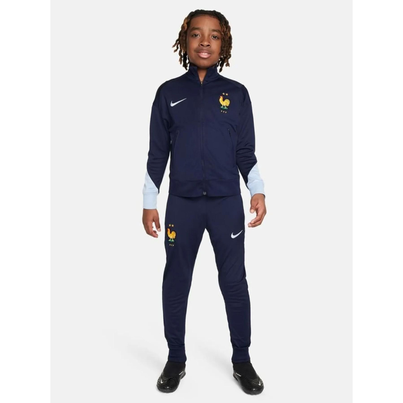 Ensemble de survêtement fff euro strike 2024 bleu enfant - Nike