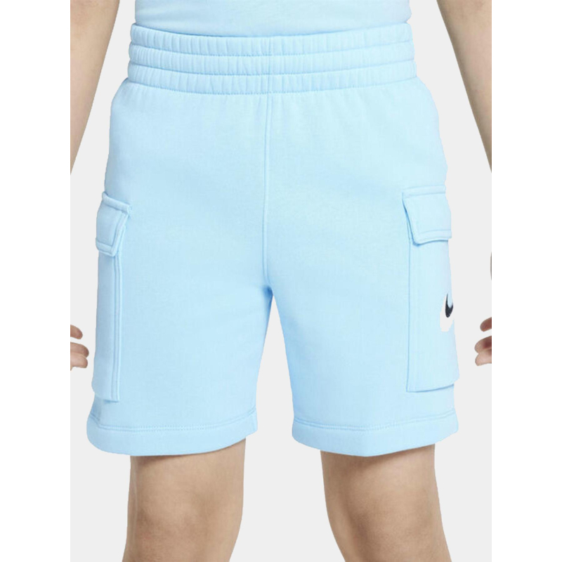 Short jogging cargo nsw fleece bleu garçon - Nike