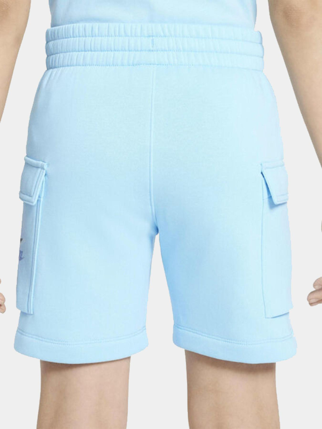 Short jogging cargo nsw fleece bleu garçon - Nike