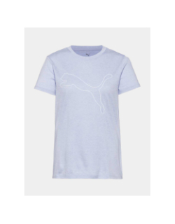 T-shirt tad essential logo violet femme - Puma