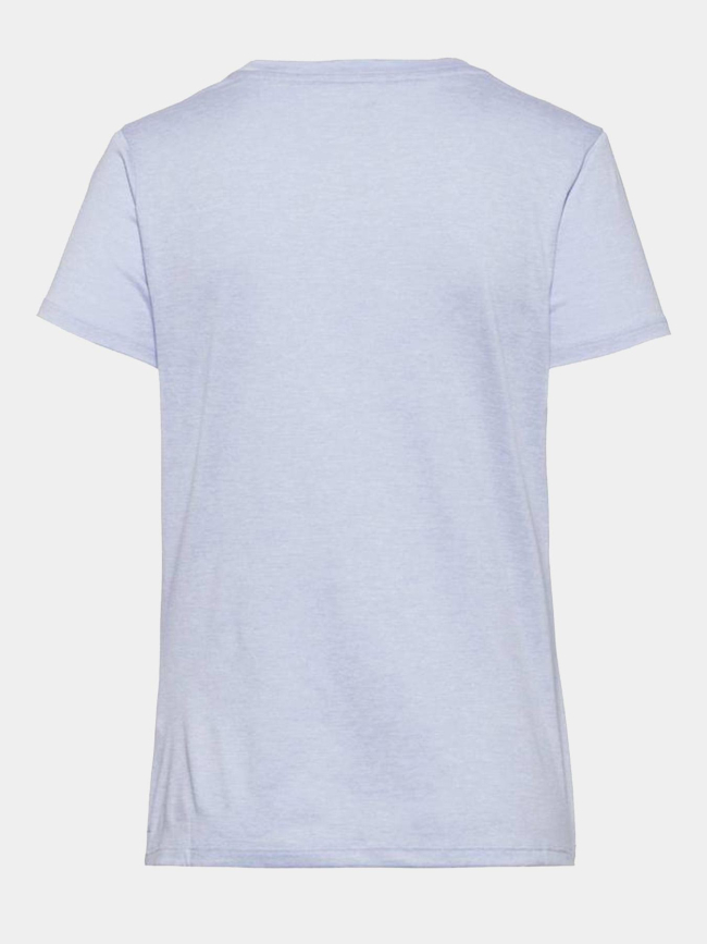 T-shirt tad essential logo violet femme - Puma