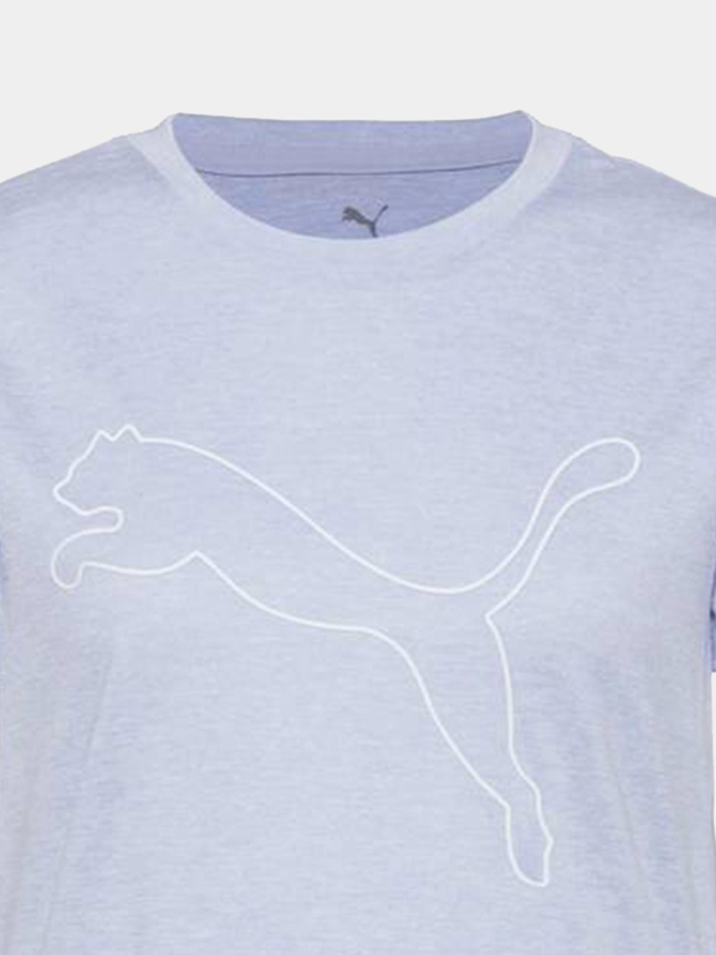 T-shirt tad essential logo violet femme - Puma