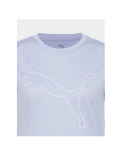 T-shirt tad essential logo violet femme - Puma