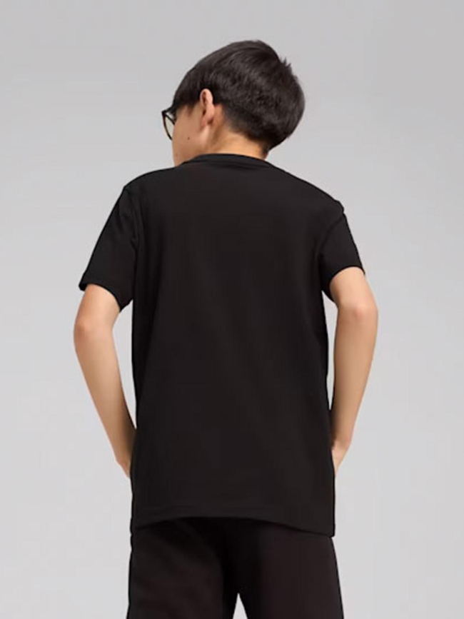 T-shirt essential camo logo noir enfant - Puma