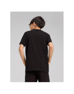 T-shirt essential camo logo noir enfant - Puma
