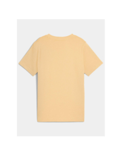 T-shirt essential 2 color no.1 logo orange enfant - Puma