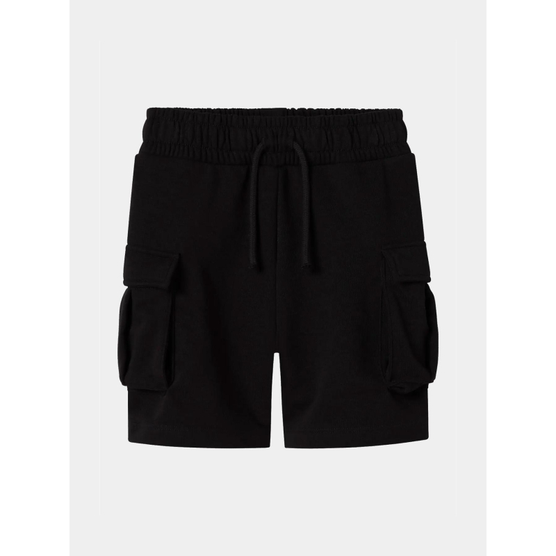 Short jogging cargo ollie noir garçon - Name It
