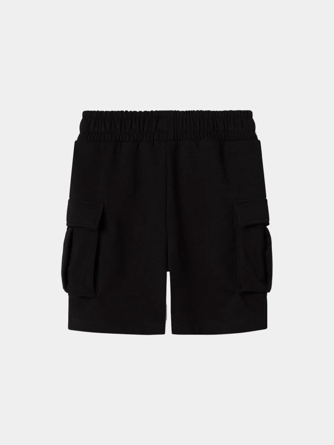 Short jogging cargo ollie noir garçon - Name It