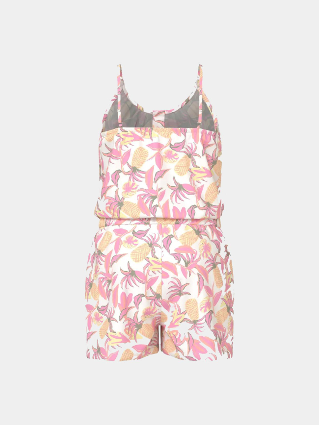 Combishort vinaya rose blanc fille - Name It