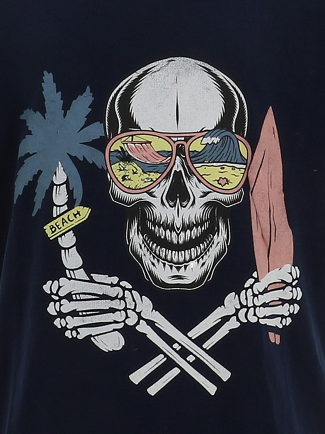 T-shirt à manches courtes nkmdalmal bleu marine garçon - Name It