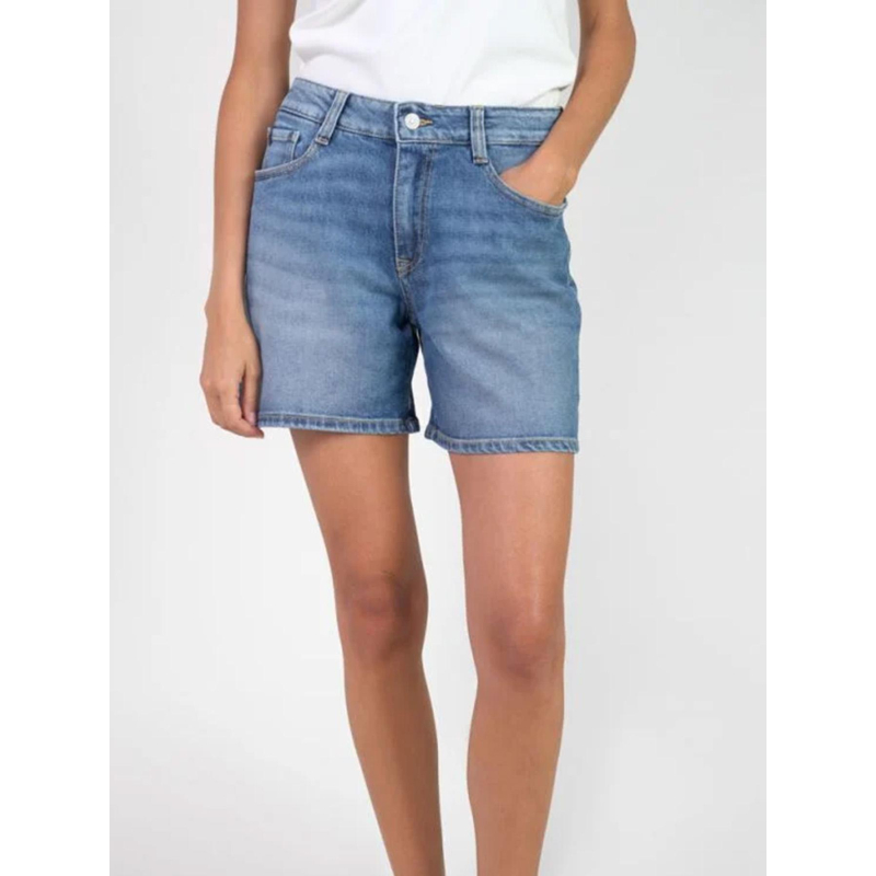 Short en jean muda bleu femme - Le Temps Des Cerises